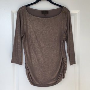 Den Wright Manson Bronze Blouse